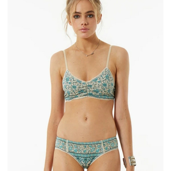 Spell Other - Spell Kombi Sage Bralette + Bloomers Set SZ L 💚